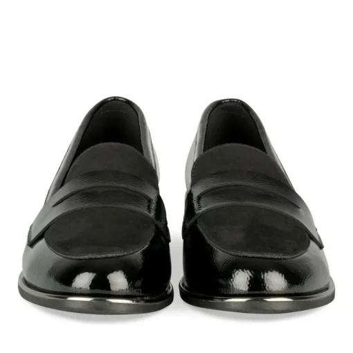 Mocassins ZWART