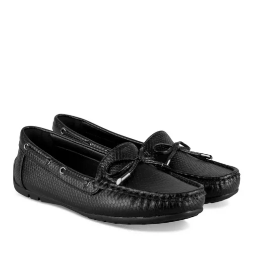 Mocassins ZWART