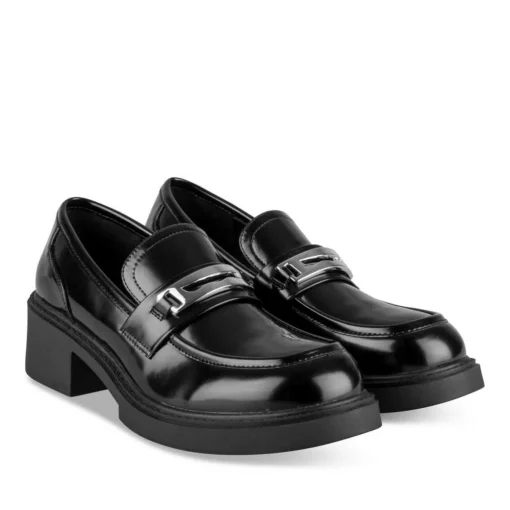 Mocassins ZWART