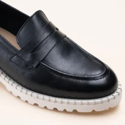 Mocassins ZWART