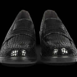 Mocassins ZWART