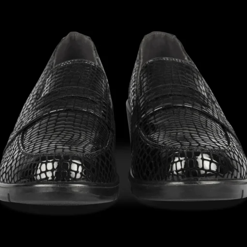 Mocassins ZWART