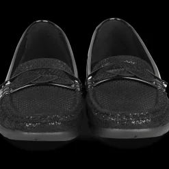 Mocassins ZWART