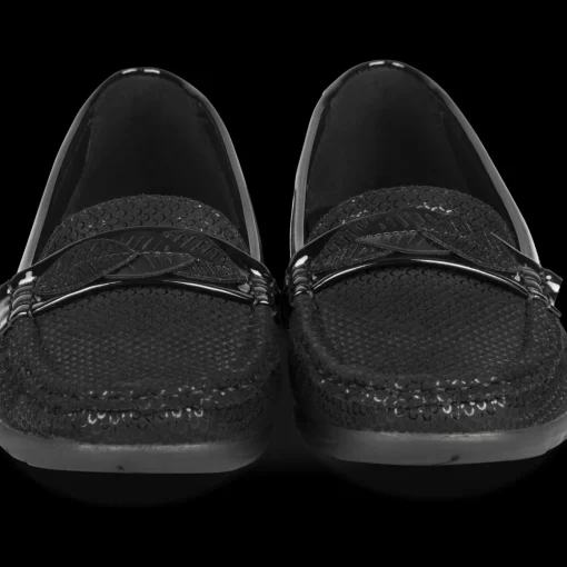 Mocassins ZWART