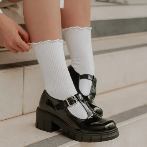 Mocassins ZWART