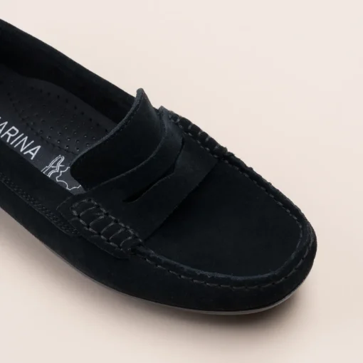 Mocassins ZWART