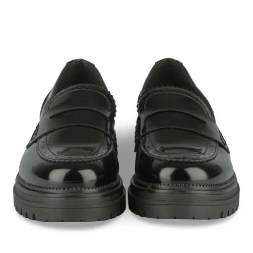 Mocassins ZWART