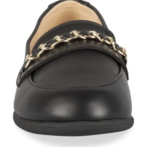 Mocassins ZWART