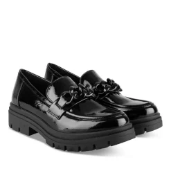 Mocassins ZWART