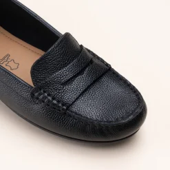Mocassins ZWART