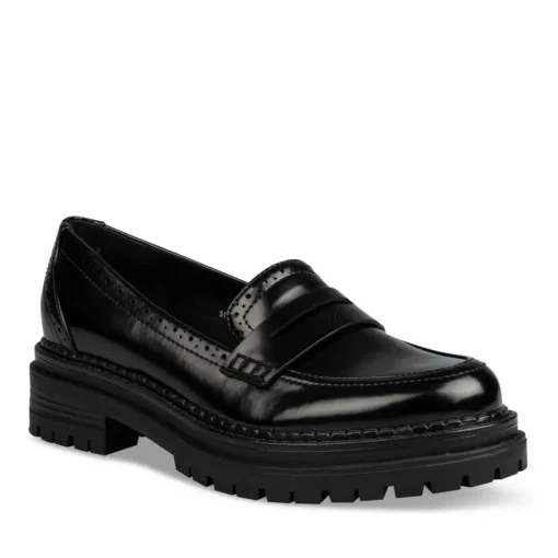 Mocassins ZWART