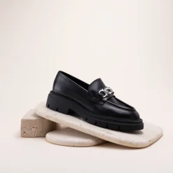 Mocassins ZWART