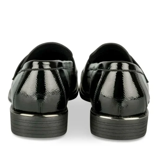 Mocassins ZWART