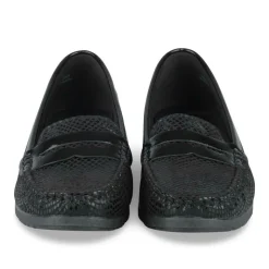 Mocassins ZWART