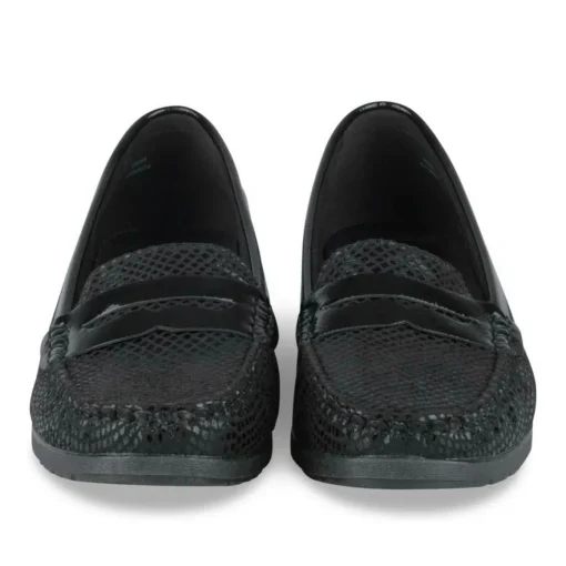 Mocassins ZWART