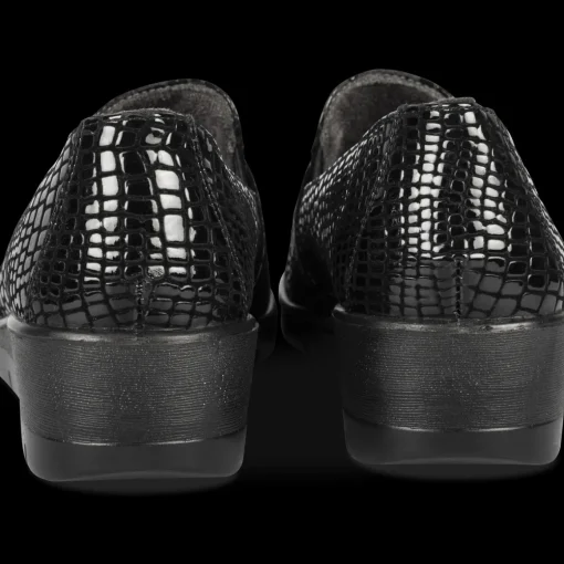 Mocassins ZWART
