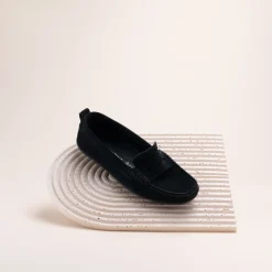 Mocassins ZWART