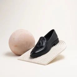 Mocassins ZWART