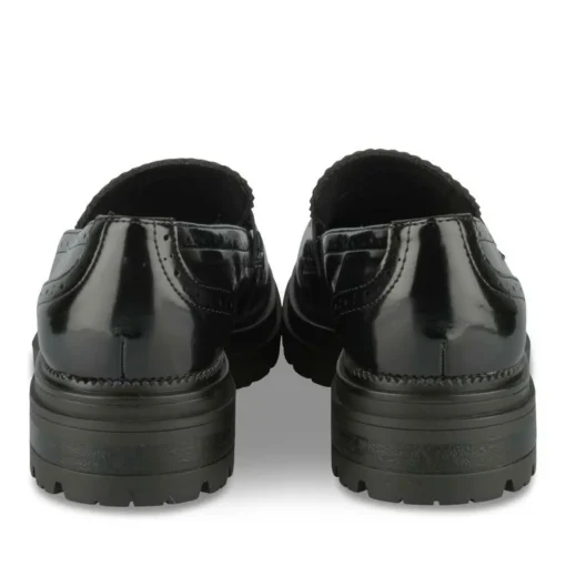 Mocassins ZWART
