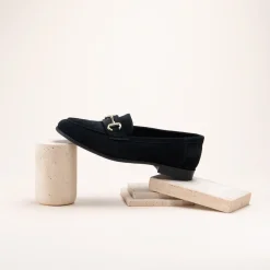 Mocassins ZWART