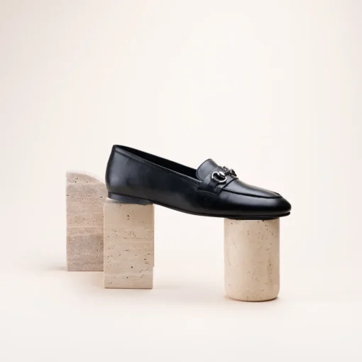Mocassins ZWART