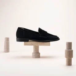Mocassins ZWART