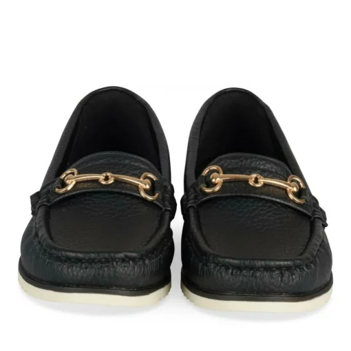 Mocassins ZWART