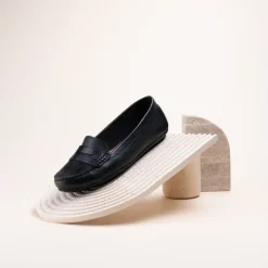 Mocassins ZWART