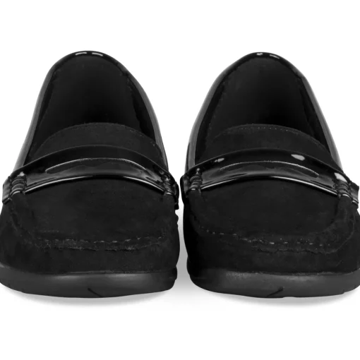 Mocassins ZWART