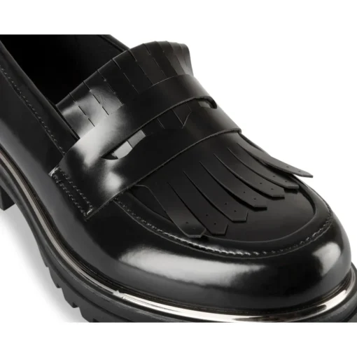 Mocassins ZWART