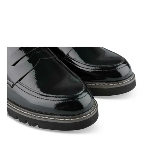 Mocassins ZWART