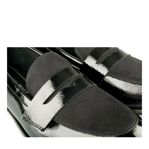 Mocassins ZWART