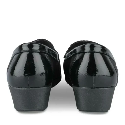 Mocassins ZWART