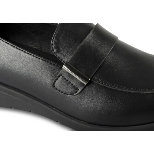 Mocassins ZWART