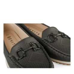 Mocassins ZWART