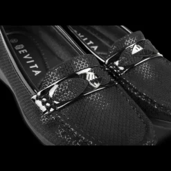 Mocassins ZWART