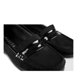 Mocassins ZWART
