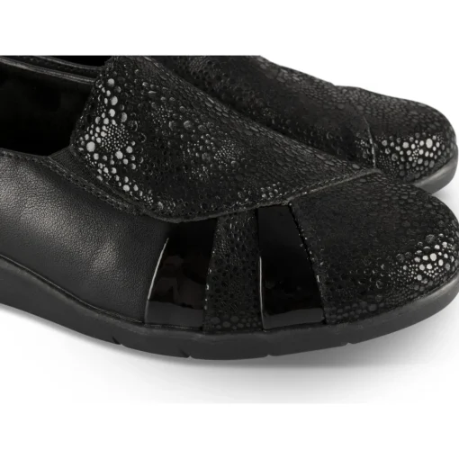 Mocassins ZWART