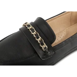 Mocassins ZWART