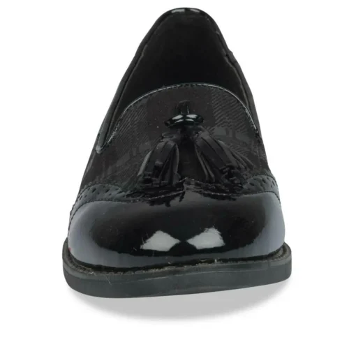 Mocassins ZWART