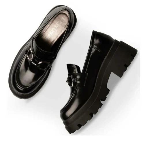 Mocassins ZWART