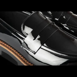 Mocassins ZWART