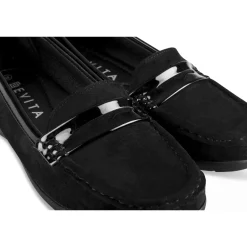 Mocassins ZWART