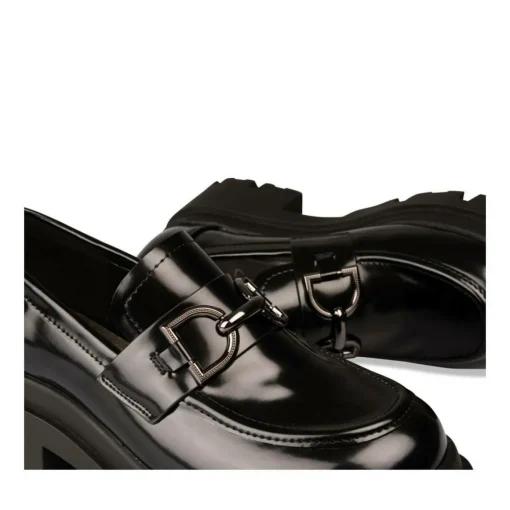 Mocassins ZWART