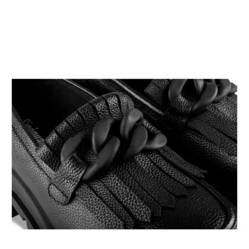Mocassins ZWART