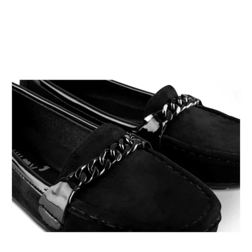 Mocassins ZWART