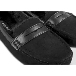 Mocassins ZWART