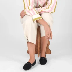 Mocassins ZWART
