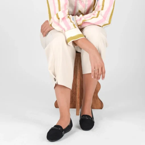 Mocassins ZWART