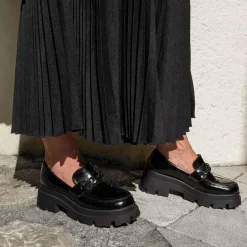 Mocassins ZWART